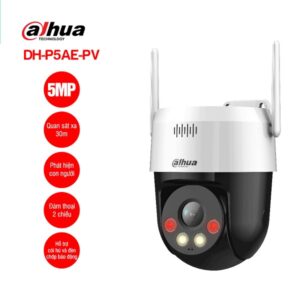 Telecamera 5Mpx Motorizzata Wifi per esterno IP65 IR LED Audio Bidirezionale Sd Card